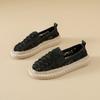 Hot Sale Breathable Mesh Lace Ballet Flats Shoes Womens Espadrilles Casual Floral Women'S Loafers Zapatillas Fisherman