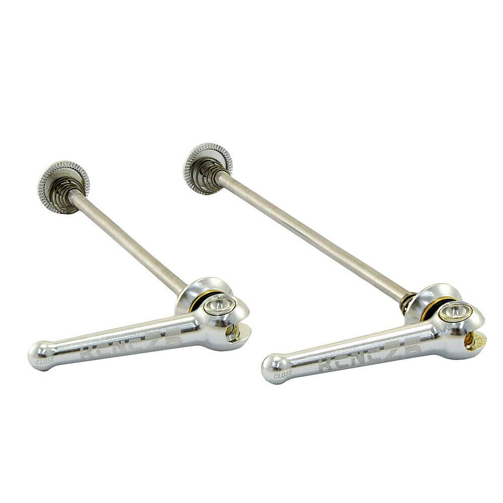 KCNC Z6 KQR Road Stainless Axle Hub SK2149 Skewer, Silver, KQR-04-RD-S,