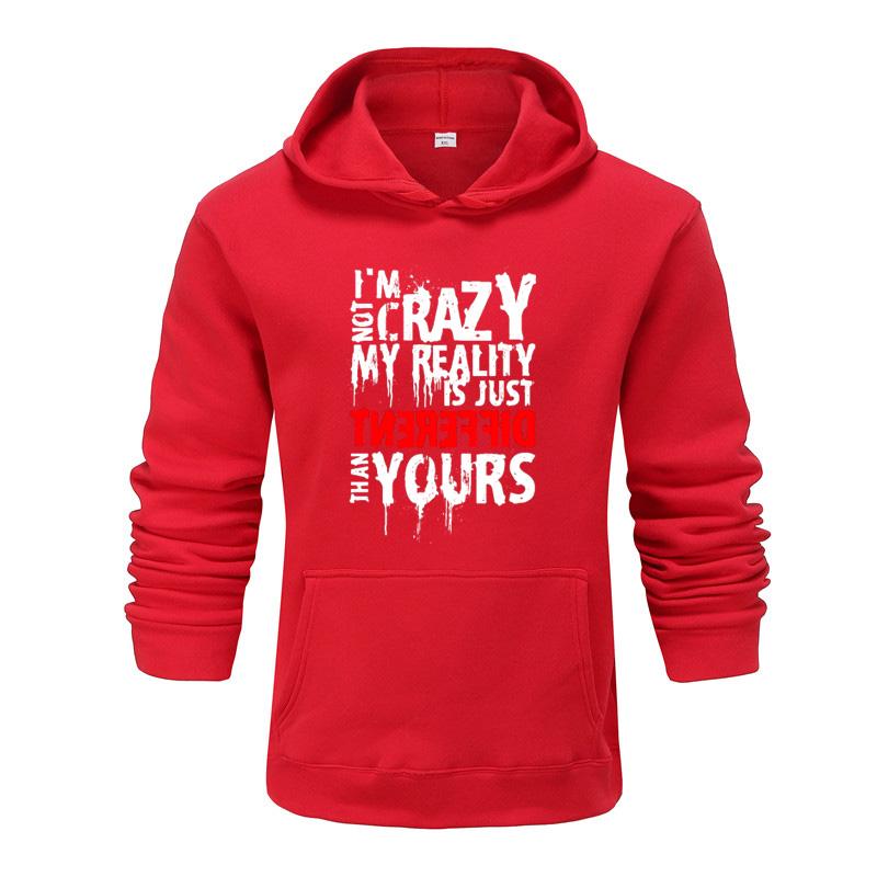 Podzimní a zimní personalizovaná dopisní mikina s kapucí pro muže a ženy