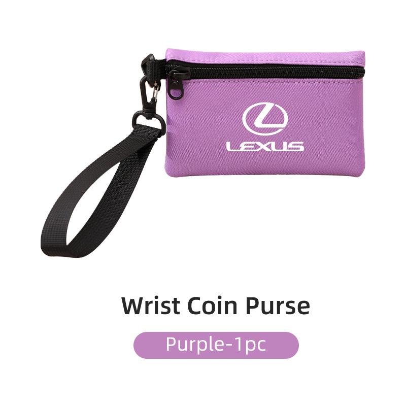 Wrist Coin Purse Card Storage Small Wallet Zipper Change Wallet For Lexus CT ES GS NX IS250 CT200h IS300h ES300h RX400h NX300h GE8