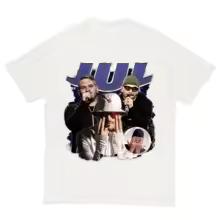 French Rapper JUL 2026 Concert Print Hip Hop Streetwear Fashion Unisex 2026 Summer Women And Men T-Shirt 2