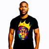 T-shirt Graphique 100% Coton Notorious B.I.G Biggie Smalls Hauts pour Hommes Taille Medium Noir Hip Hop Tee