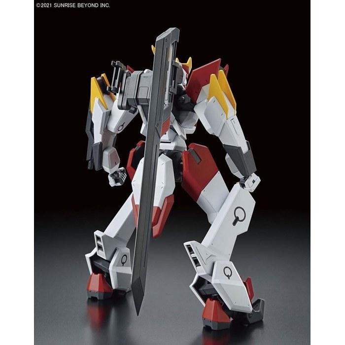 BANDAI SPIRITS HG Border Warfare Machine Meiles Kenbu Zan 1/72 Scale Color-Coded Plastic Model Kit White/Red 2.79x24.64x16.51cm