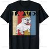 Bulldog Dog Dad Mom Lover Retro Vintage Bulldog Gift TShirt Graphic TShirts  Clothes Clothing Gothic Shirts for  Tops Unisex