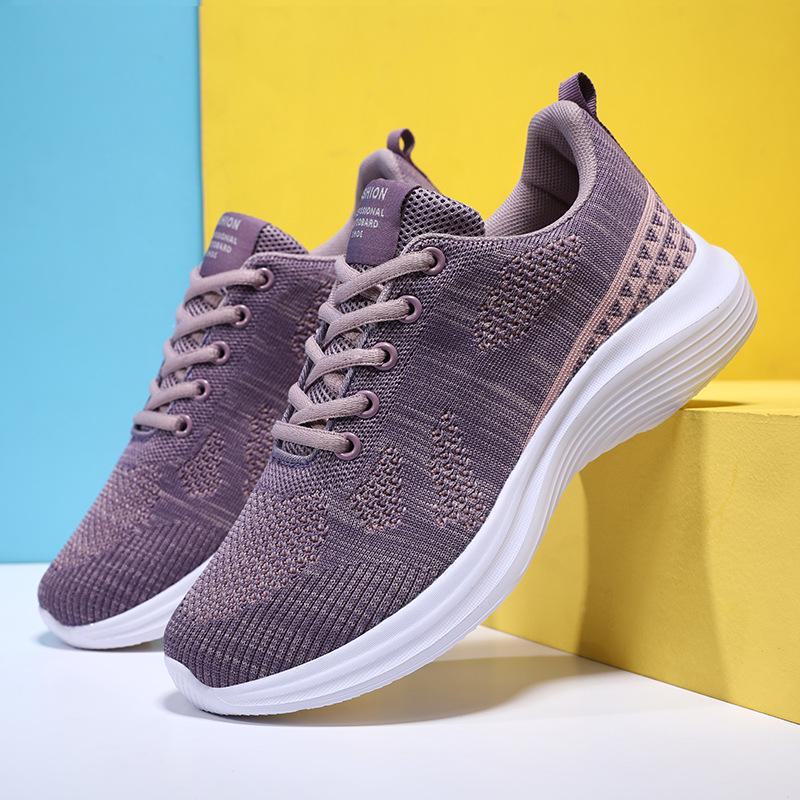 Breathable Ultra-Light Women's Running Shoes: Spring/Autumn Mesh, Soft-Soled, Lightweight, Casual Sneakers (2024)