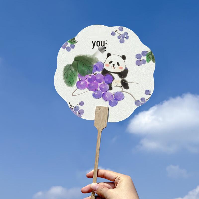 Цинси Илин Ручная роспись Культурный веер