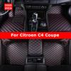 DOODRYER Custom Car Floor Mats For C4 Coupe 2004-2011 Auto Carpets Foot Coche Accessorie