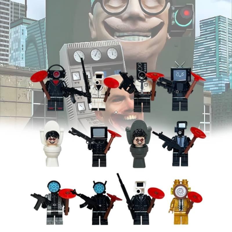 Ninja Chicken Pixel World Building Blocks Educational Toy For Kids