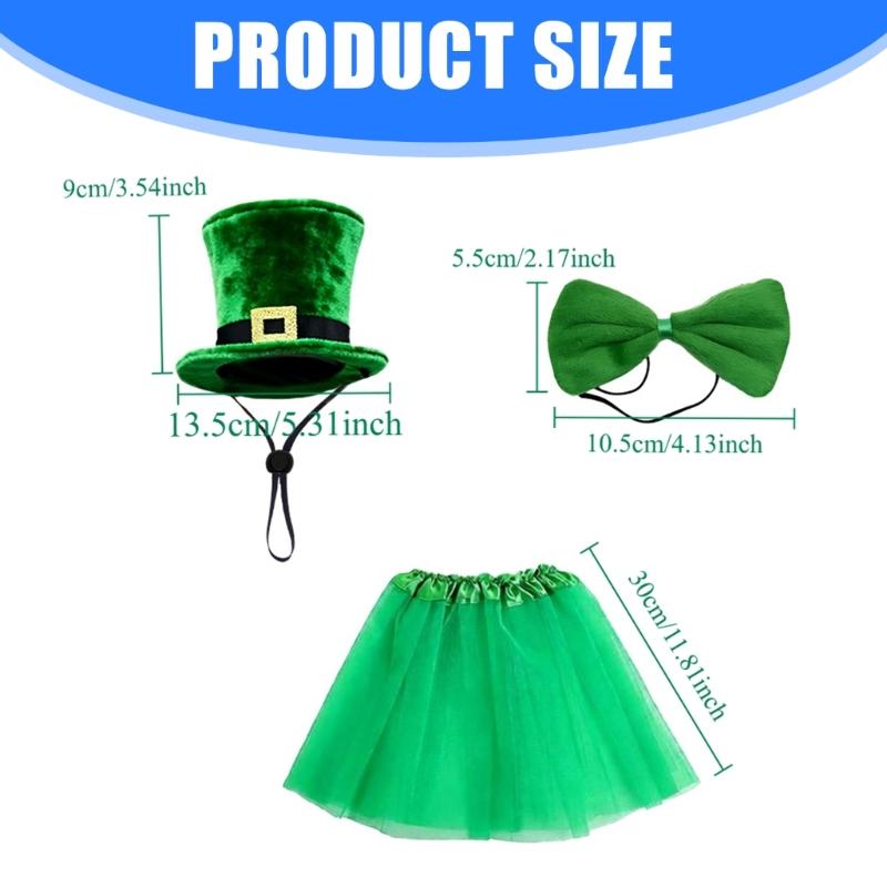 Irish Themed Geese Outfit For Patio Decoration Perfect For Patricks Day Celebration And Spring Parties