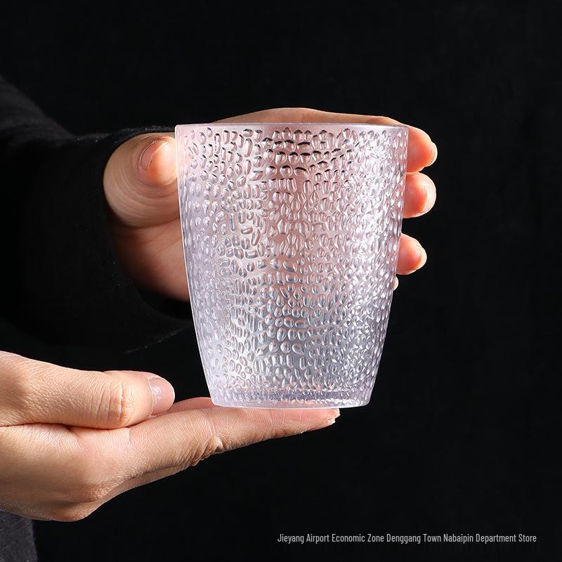 Durable Frosted Acrylic Beverage Glass for Hotels and Restaurants
