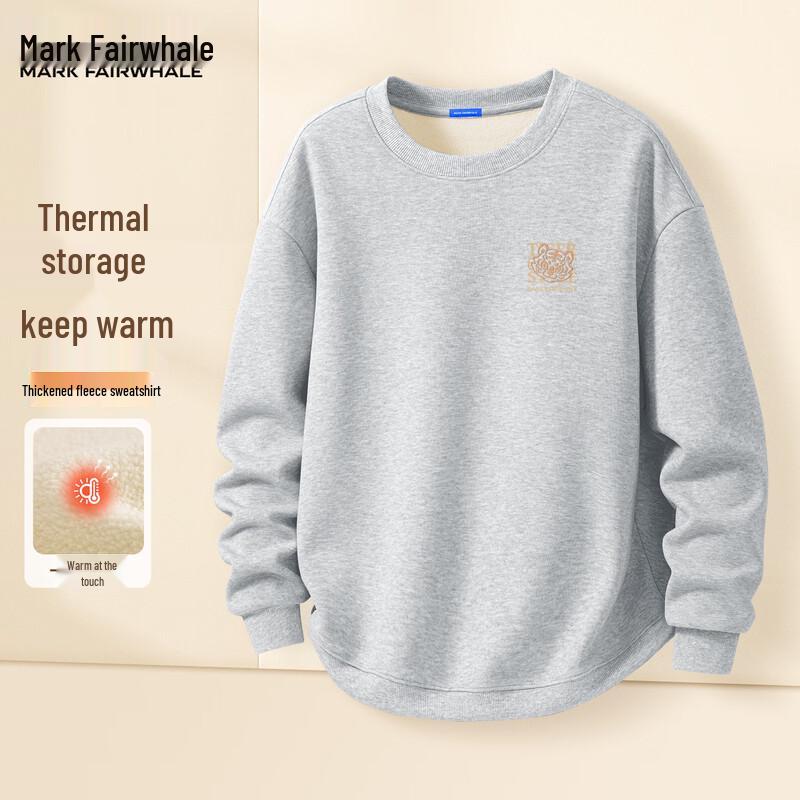 Mark Fairwhale Men s Warm Fleece Lined Sweatshirt 3XL