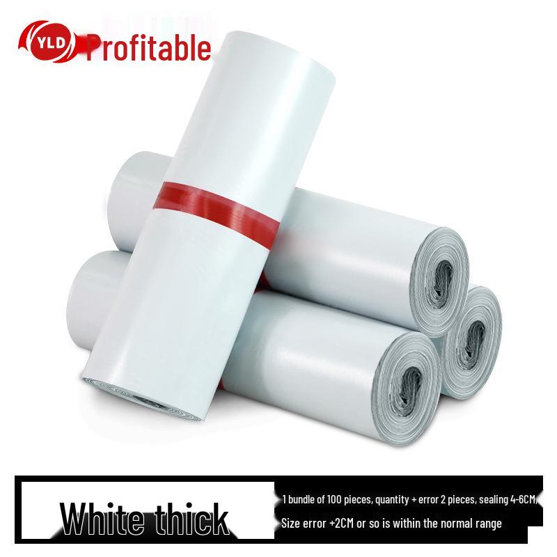 Durable Thickened White Waterproof Plastic Storage Bags