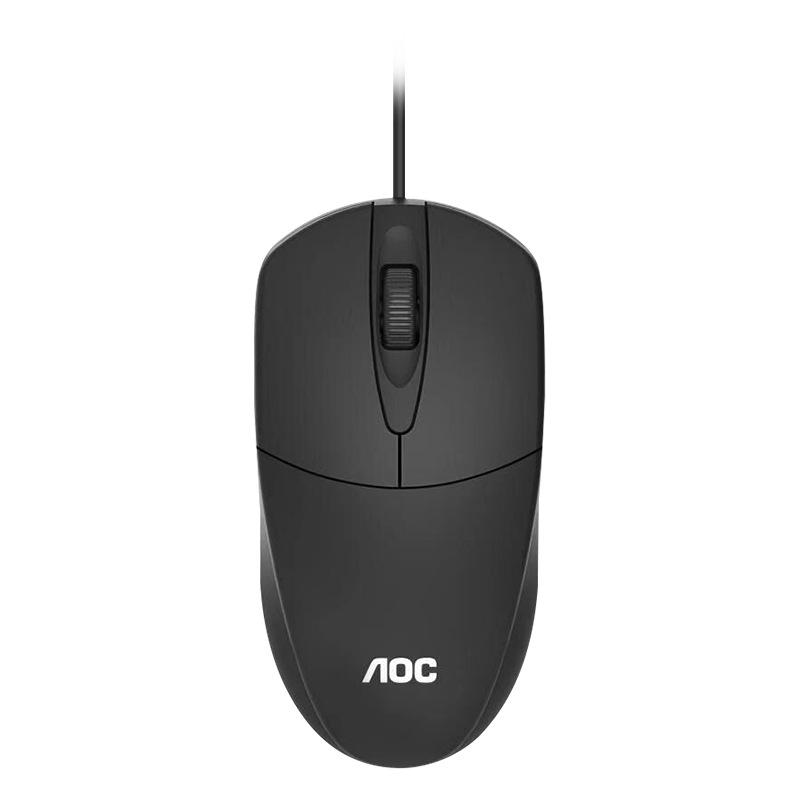AOC MS121 Kabelgebundene USB-Maus für Notebook, Desktop, Business, Büro und Gaming