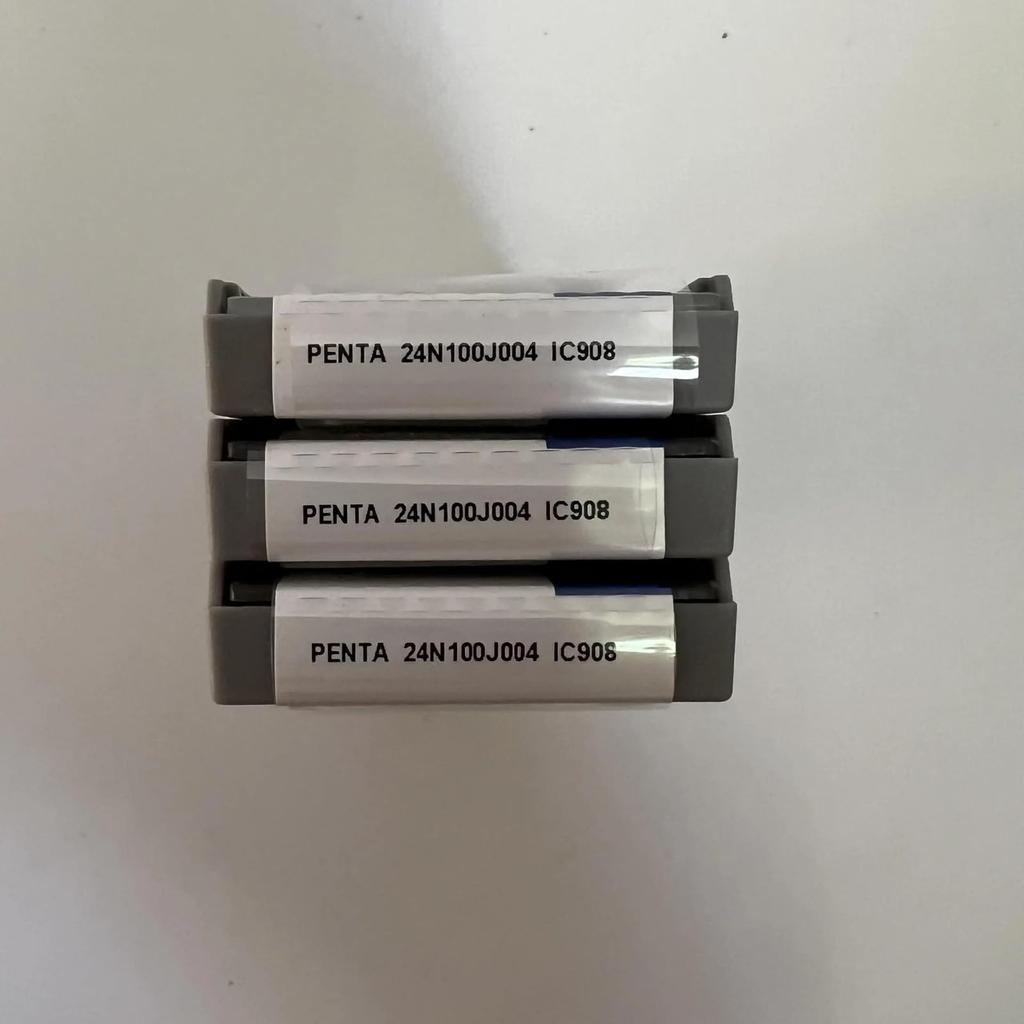 ISCAR / PENTA 24N100J004 IC908  /Industrial indexable Carbide Inserts 5 PCS