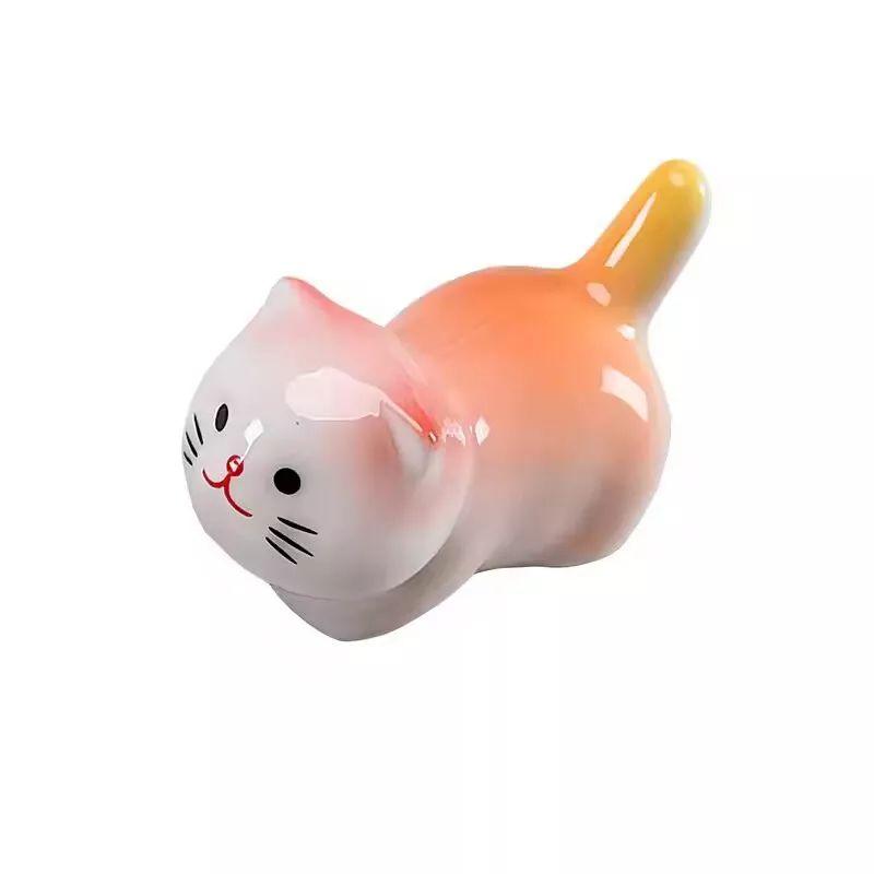 

Милые животные керамические кисти для рисования держатель для ручек стойка для ручек палитра для акварельной гуаши акриловая живопись художественные принадлежности оранжевый