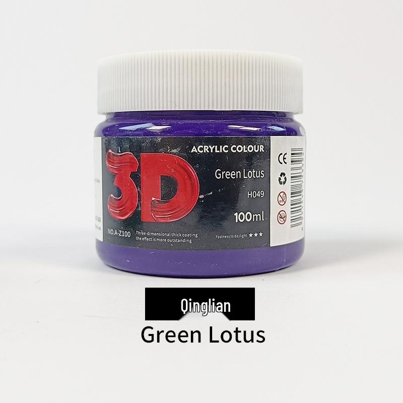 100ml Acrylic Paint for Children's Doodles and Plaster Dolls
