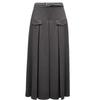 2025 Spring Elegant Pleated Midi Skirt
