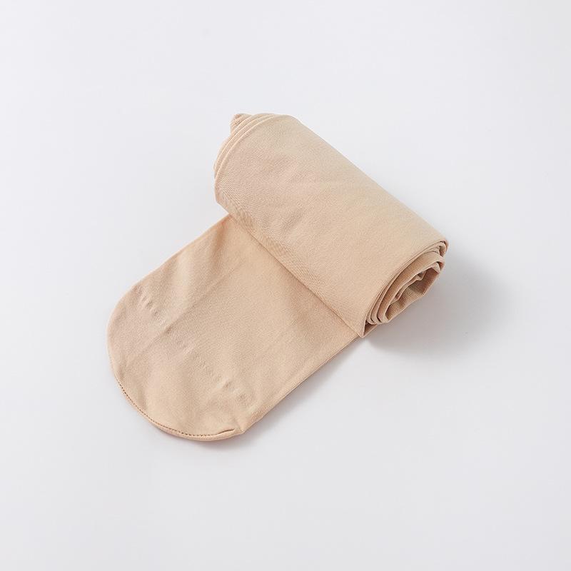 Spring/Summer Anti-Pilling White Velvet 90D Children's Dance Tights - Perfect for June Performances