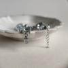 Silver Bracelet with Natural Topaz 24.425ct, Item Weight 17.66 Gr (2190929)