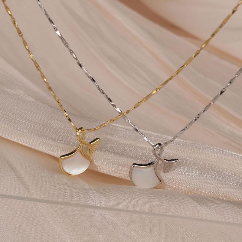 

Абрикосовый лист, маленькое абрикосовое ожерелье на удачу, женское ся циншэ, цепочка для ошейника, небольшой подарок для девушки золотой