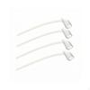 4 Pieces Ear Hook with Tubing Transparent Earmold Clear Hearing Aid for Daily Wear