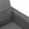 Vidaxl 3-Seater Sofa, Dark Grey, 180 Cm, Upholstered In Fabric