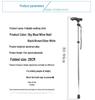Ultra-Light Adjustable Folding Telescopic Aluminum Walking Stick - Non-Slip Hiking Trekking Pole