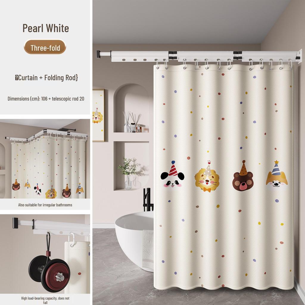 Faltbarer einziehbarer wandmontierbarer Wäschetronständer für den Balkon