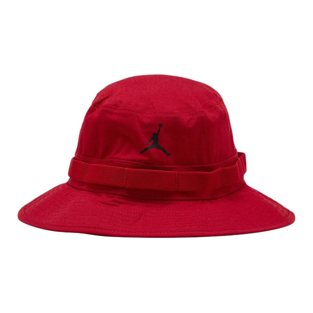 Nike Logo Design Cotton Nylon Spandex Polyester Rubber Fisherman Hat Unisex Hats Red HM5753-687