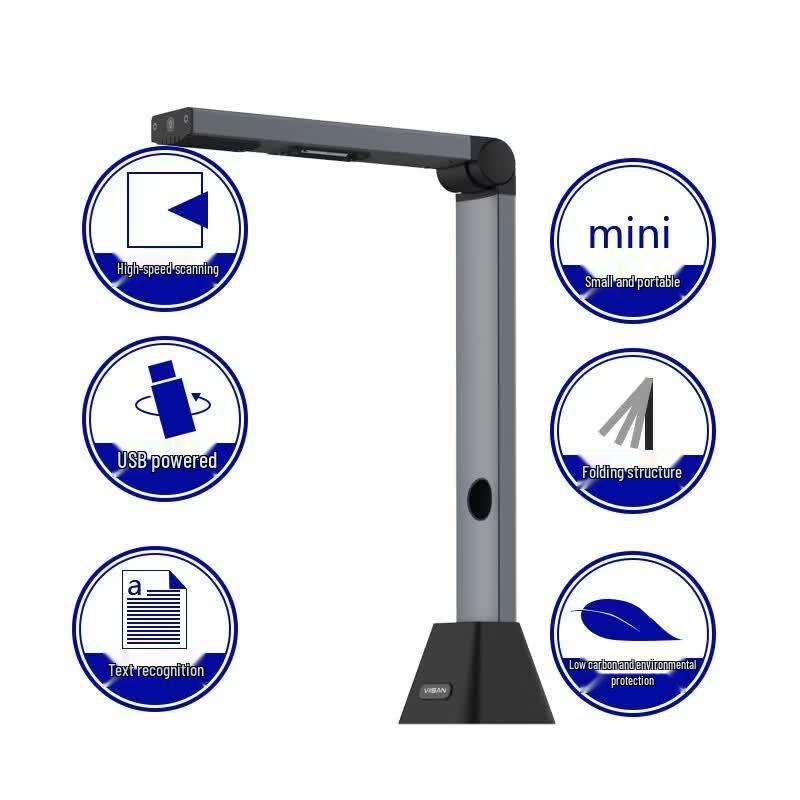 Visan VEJ15859 A3 HD Portable Document Camera CN Plug (adapter Included)