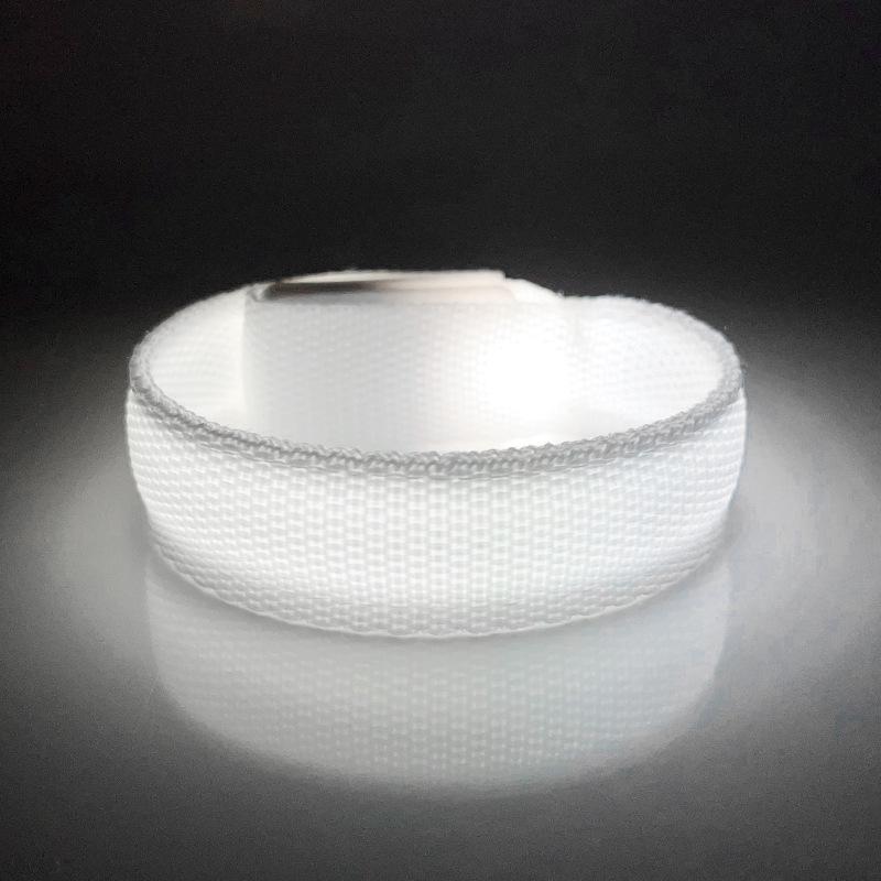 Luminous LED Sports Wristband: Glowing Bracelet for Night Running, Parties, Concerts