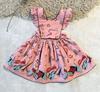 [USED] Shirley Temple Musical Note Dress 2-way