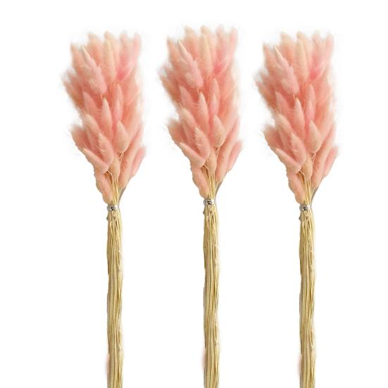 1 Set Dried Flower Bouquet Romantic Easter Celebration Bunny Tail Household Products