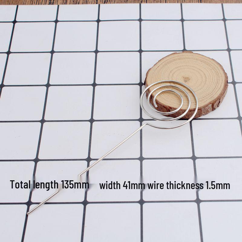 3D Polymer Clay & Wollfilz DIY Memo-Klammer Visitenkartenhalter