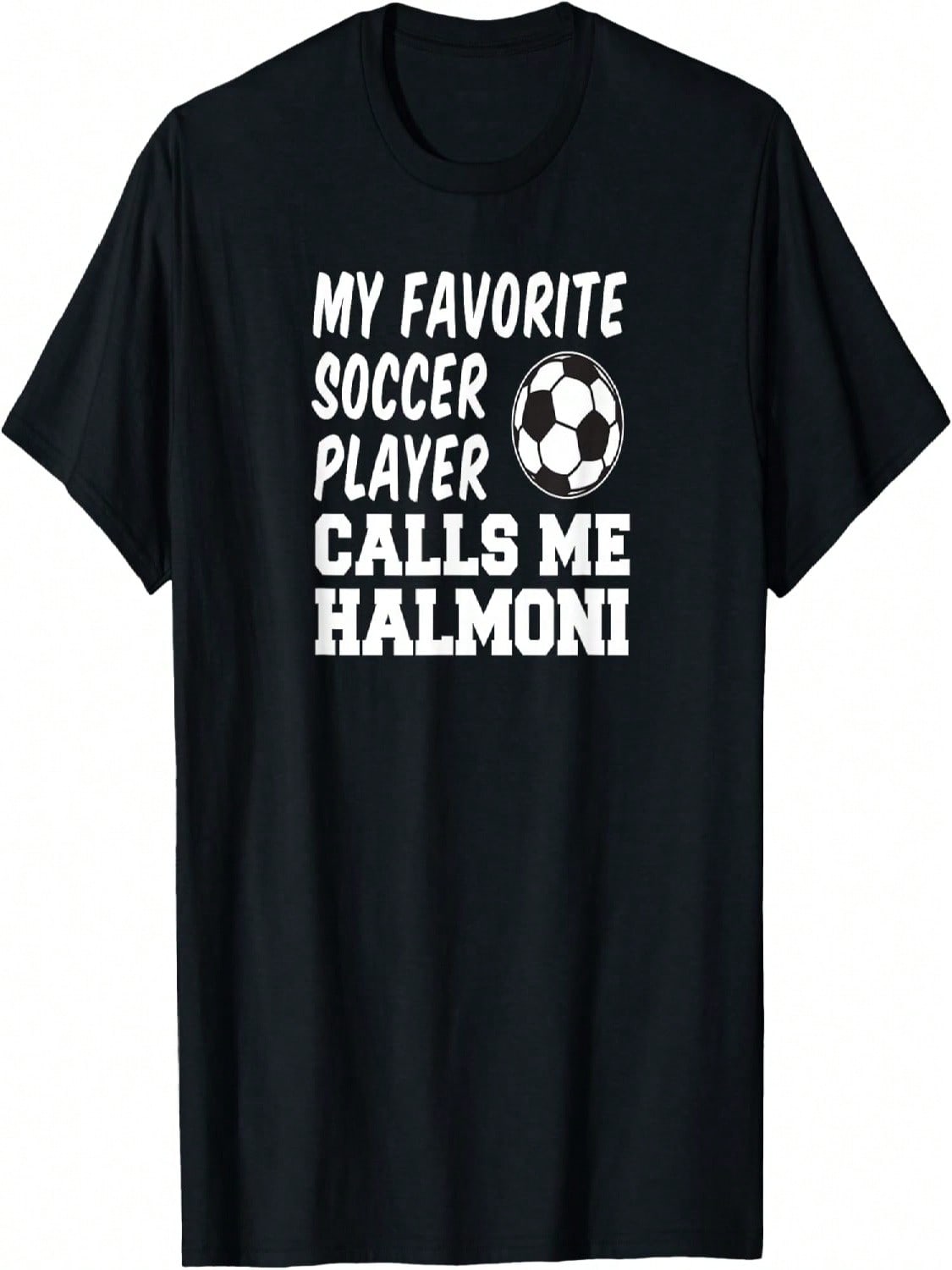My Favorite Soccer Player Calls Me Halmoni Korean Grandma T-Shirt S разноцветный