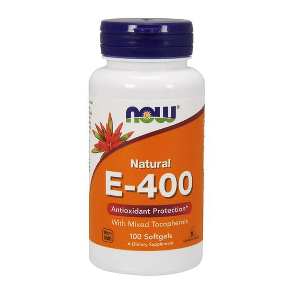 Vitamin E-400 - Natural (Mixed Tocopherols) - 100 softgels