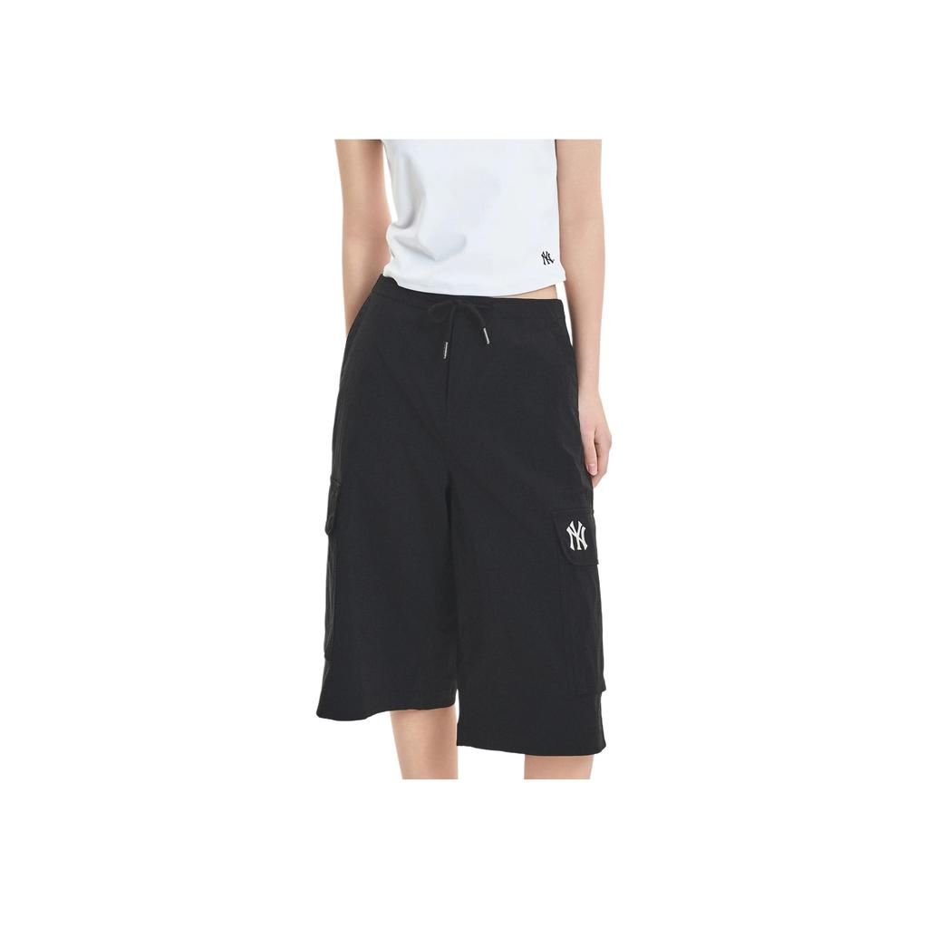 New MLB Casual Shorts Unisex Black 3ASMV0753-50BKS