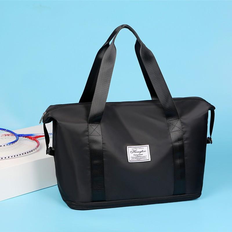 Travel Bag Expandable Wet and Dry Separation Sports Yoga Fitness Bag Short Business Trip Luggage Storage Bag