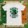 Saint Patrick Green Festival Printed T Shirt Unisex Lucky Irish Retro Cotton Casual Funny Unisex Adult Party Tee