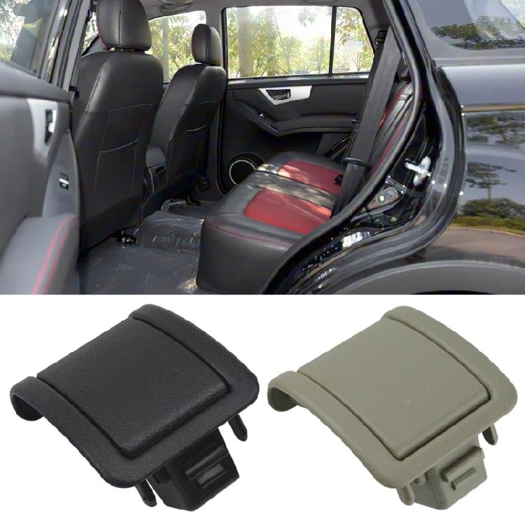 Rear Seat Buckle Hand Adjustment Switches Cover Automotive Accessories Easy Installation Rear Seat Hand Adjuster Covers