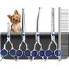 6 In 1 Professional Dog Grooming Scissors Set Pet Hair Cutting Shears Kit, Stainless Steel with Safe Rounded Tips for Dog Cat Other Animals, Right