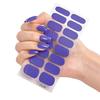 1 Set Gel Nail Strips Full Wrap Stickers Self Adhesive Art Decals Easy Removal Nail Stickers for Strengthening Nails
