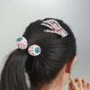 Skull Hand Zombie Punk Halloween Rubber Band Hair Accessories Women Hair Clip Korean Style Barrette