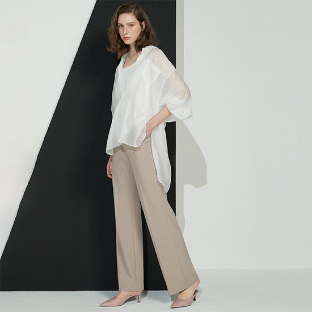 Tag Women Tension Up Semi Wide Pants 3 Types Choose 1