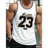 Boston 23 Bedrucktes Basketballtrikot Fitness Sport Lässige Weste Atmungsaktiv Schnelltrocknend Netz Ärmellose Weste Sommer Herren T-Shirt