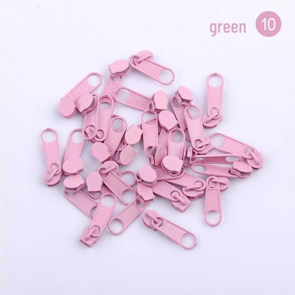 Colorful No. 3 Metal Zipper Pulls for Textile and Clothing