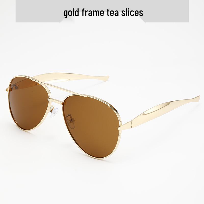 2025 Retro Metalowe Okulary Przeciwsłoneczne w Kształcie Żaby - Modny Street Style Damski High-End