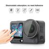 For DJI Osmo Action 6 PULUZ Lens + Front and Back Screen Tempered Glass Film (Transparent)