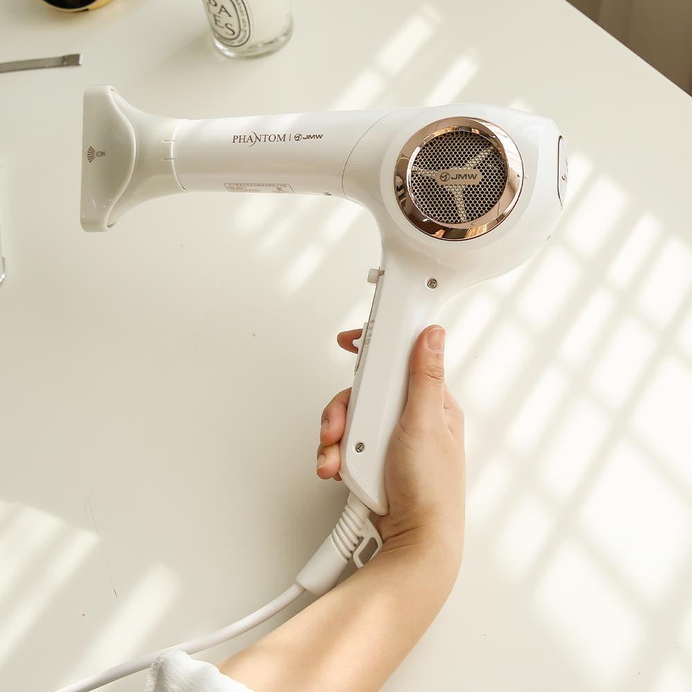 JMW Phantom MS6001A Rose Gold Fast Drying Frizz Control 468g Salon Blower Professional Blow Dryer