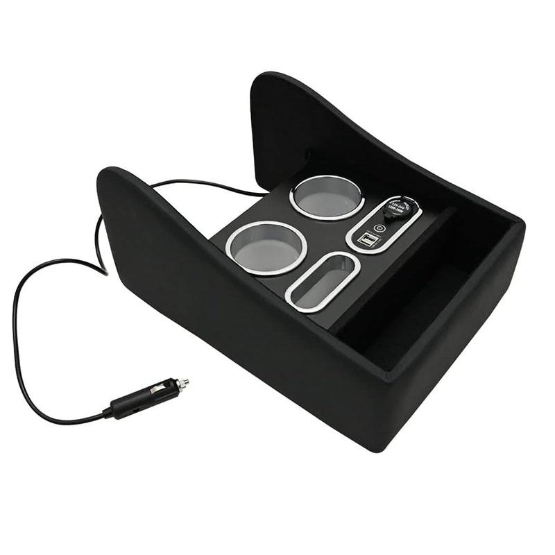 For Crown Compatible S210 Rear Center Console Armrest Console Box S211 S214 Armrest Box for Toyota Car чёрный